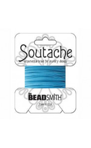 Beadsmith polyester soutache cord 3mm - Tyrol